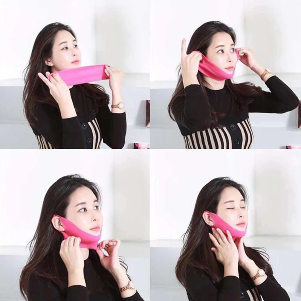 Маска-тренажер для контура лица V-shape Лифтинг Маска и шеи подтяжка кожи уход за