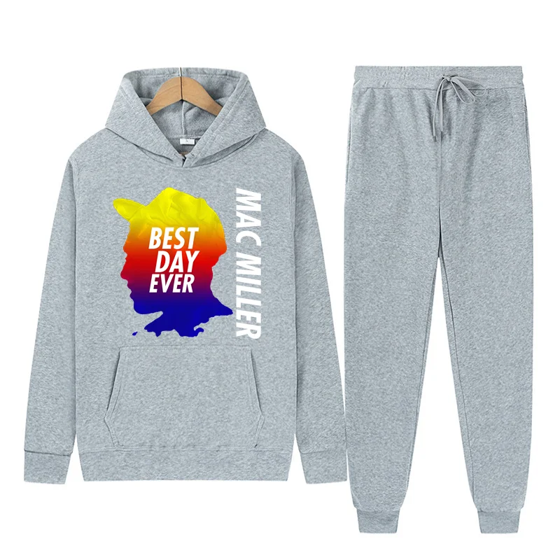 

Толстовки Mac Miller в стиле хип-хоп, флисовые свитшоты унисекс с длинным рукавом и надписью Rap Music, лучший день на осень и зиму