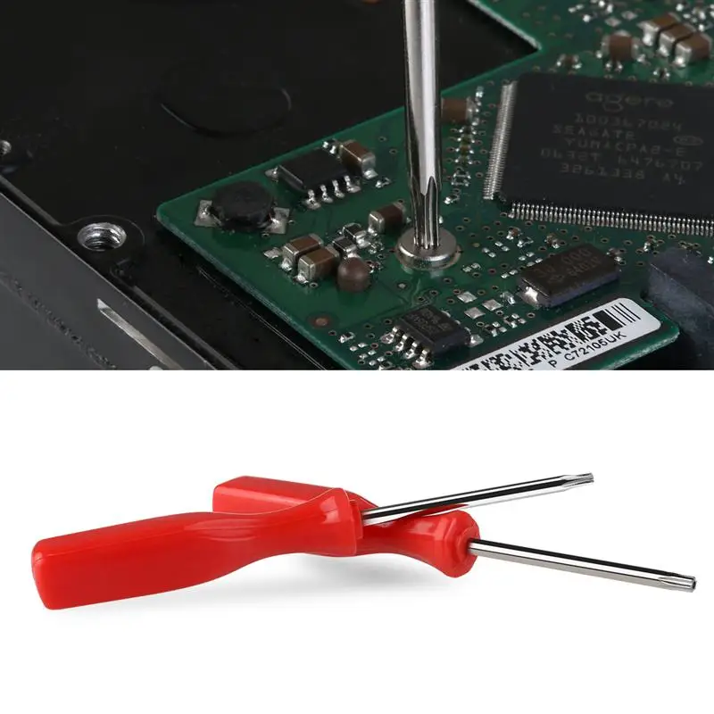 

ROSENICE 2pcs T8 / T10 Screwdriver Repair For 360/PS3/PS4 Torx Screwdriver Handle Screwdriver Tri-Wing Screwdriver Screw Driver
