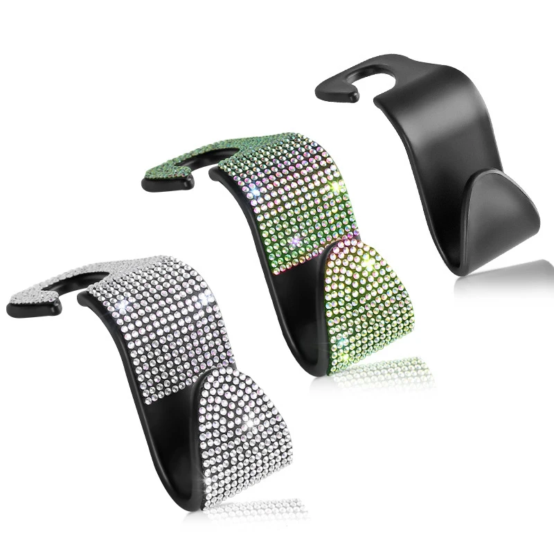 

Крючок для хранения спинки сиденья, разноцветный органайзер для подголовника автомобиля, сумка для продуктов, сумочка, автомобильный крючо...