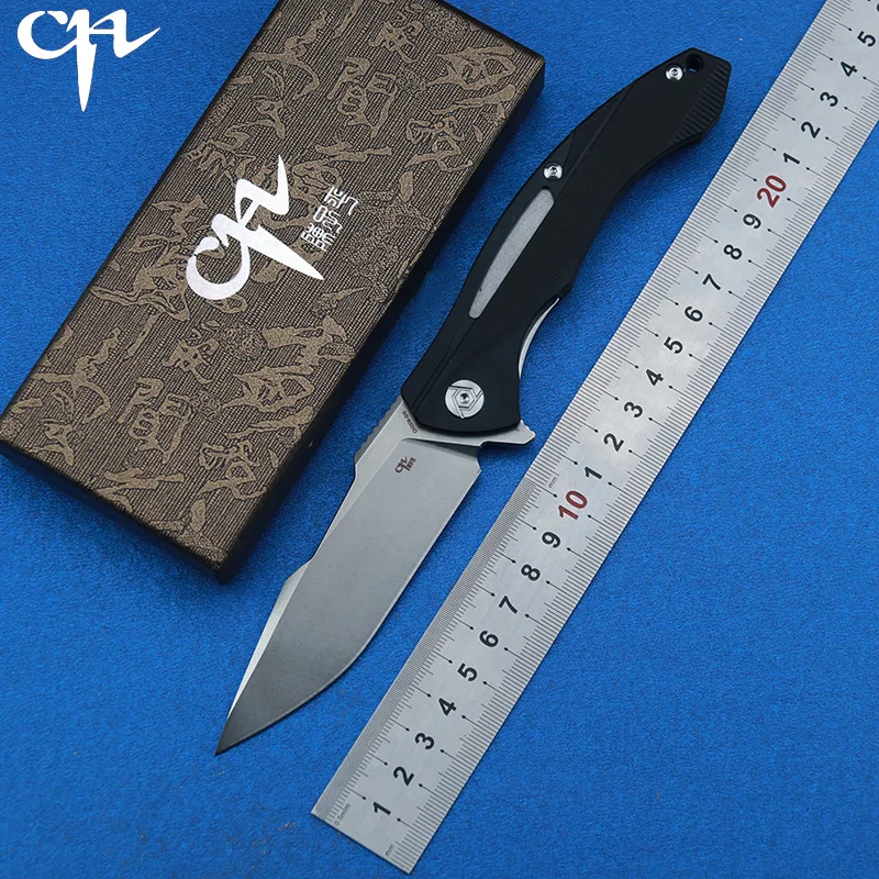 CH3519 G10 Флиппер складной нож D2 стальное лезвие ручка на открытом воздухе