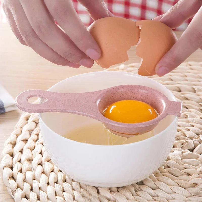 

☆ Egg White Yolk Separator Tool Food-grade Egg Baking Cooking Kitchen Tool Hand Egg Gadgets Tools Egg Divider Sieve Seperator