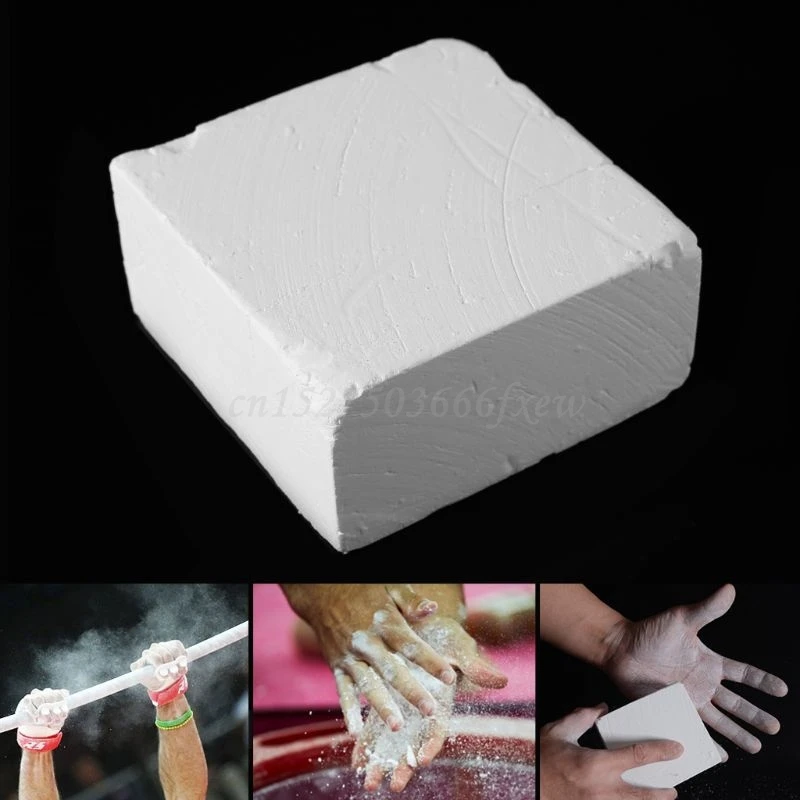 

1 Pc Gymnastic Gym Magnesium Carbonate Chalk Block Weight Lifting Anti-Skid Powder