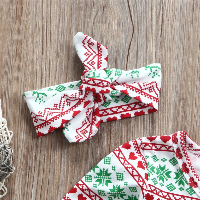 Лидер продаж милое рождественское платье для маленьких девочек Повседневное