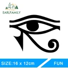 EARLFAMILY 13 см x 9,8 см глаз РА HORUS египетского Бога виниловые наклейки в виде Фотообоев c переводными картинками Стикеры окна для стенок бампера языческий Символ Автомобиля Стикеры s