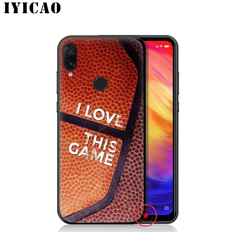 Мягкий чехол IYICAO для баскетбола Xiaomi Redmi Note 8 7 6 5 Pro 5A 4X |