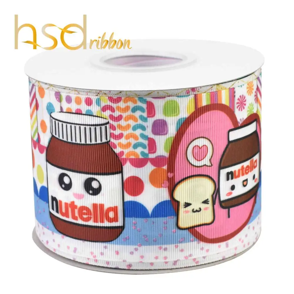 04 HSDCraft 10 ярдов/рулон HT печатная лента Grosgrain для diy аксессуары для волос - Цвет: 04