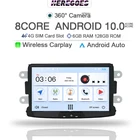 Автомагнитола 2DIN, Android 10,0, 9 дюймов, GPS, для Renault Dacia LOGAN Sandero Duster устройства для Lada Xray Captur Dokker Symbol Carplay BT Stereo