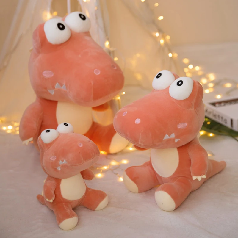 25 50 см новые милые большие глаза Подушка Крокодил плюшевые игрушки коврик диван