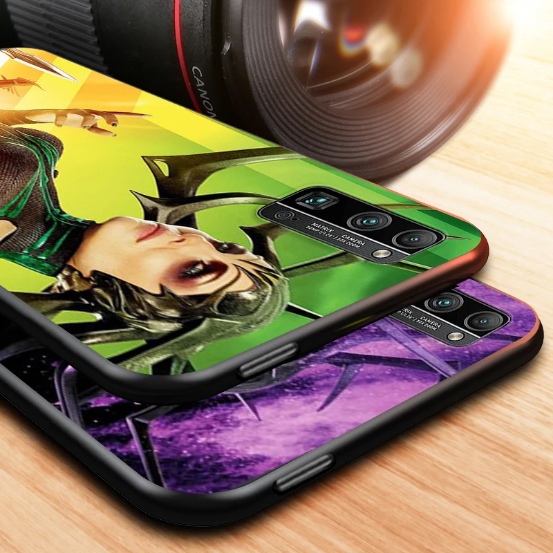 

Hela marvel cool for Huawei Honor V30 20 Pro X10 9S 9A 9C 9X 8X 10 9 Lite 8 7 Pro Silicone Soft Black Phone Case