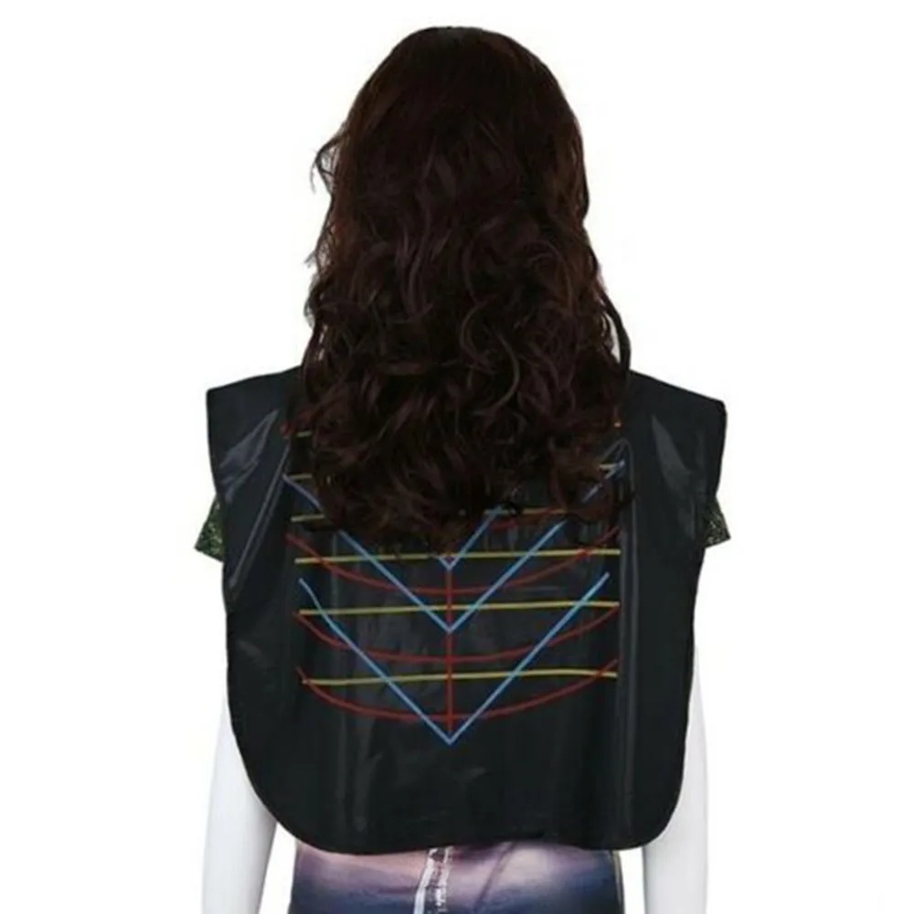 1 шт. профессиональная шаль для парикмахерских водонепроницаемая ПВХ краска