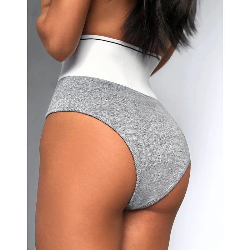 Трусы женские хлопковые корректирующие Утягивающие трусы с завышенной талией