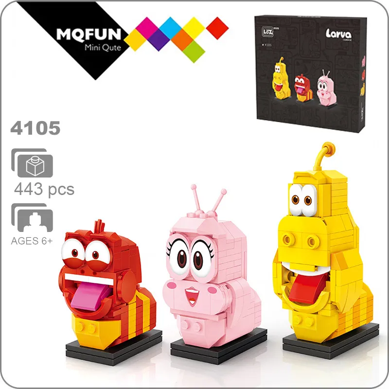 

LOZ Mini Building Blocks toy Hilarious bugs mini-particle assembling toy puzzle three-dimensional building blocks animation