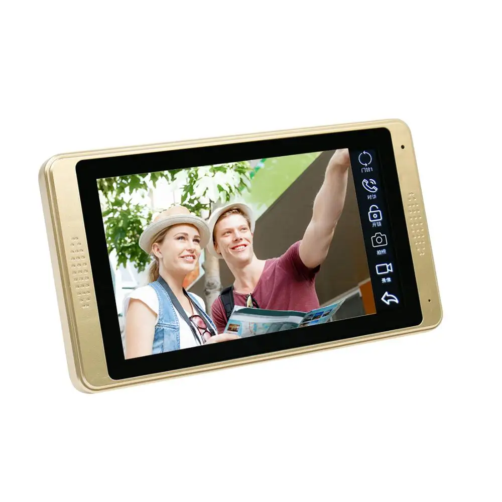 Дверной звонок YobangSecurity устройство для видеозвонка с 7 дюймовым дисплеем