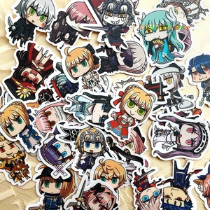 anime fategrand order fgo fujimaru ritsuka sticker family portrait motorcycle phone cartoon travel luggage adhesive sticker free global shipping