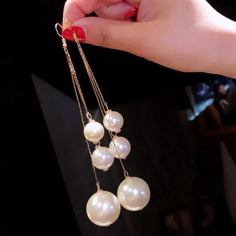 Женские серьги-гвоздики с искусственным жемчугом | Украшения и аксессуары