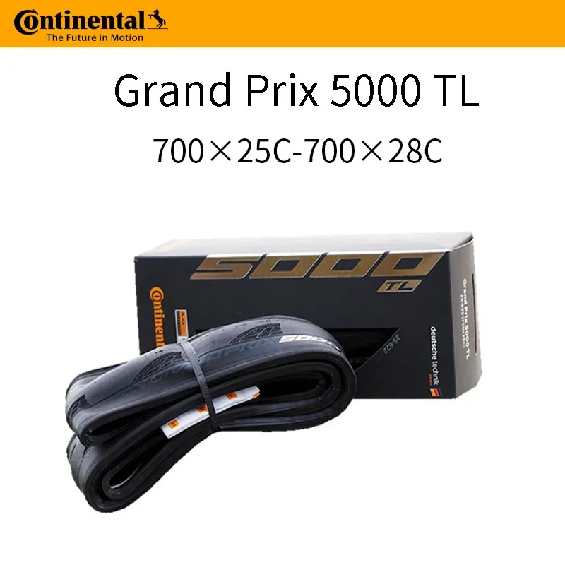 Шины для дорожных велосипедов Continental Grand Prix 5000 700 × 25C 28C 32C 700C бескамерные