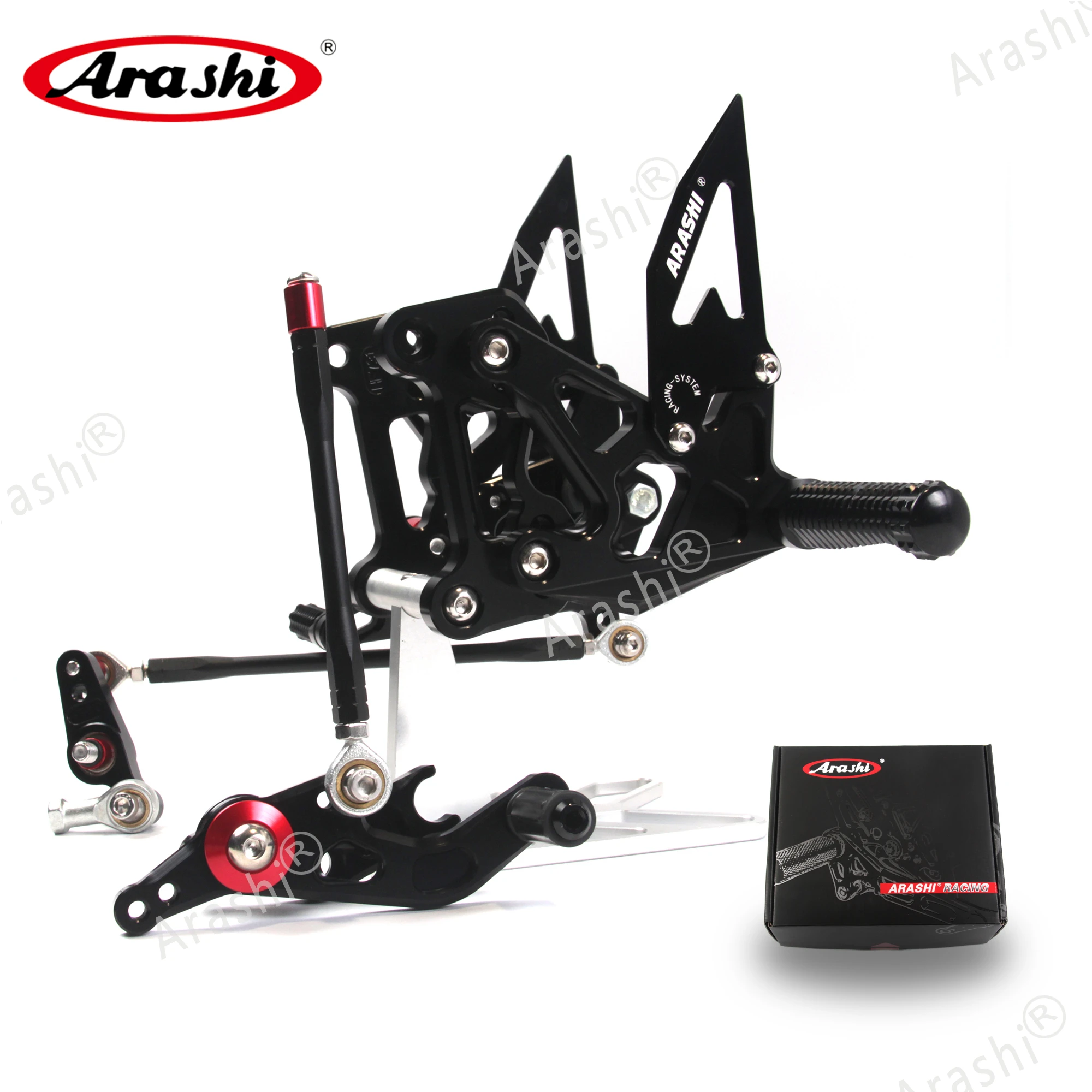 Arashi For MV AGUSTA Brutale 800 2012-2016 CNC Rider Rearset Adjustable Footrests Foot Pegs Motorcycle 2012 2013 2014 2015 | Автомобили и