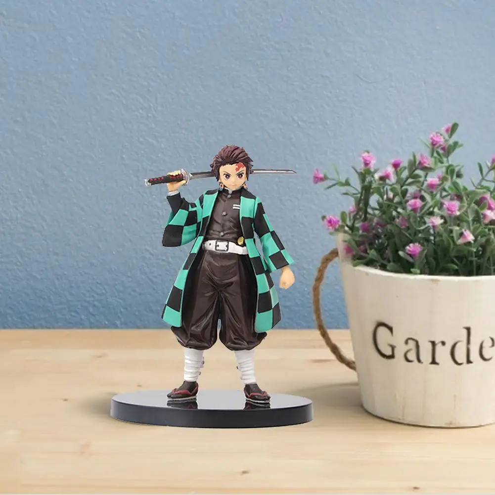

6.3Inch Japan Demon Slayer Anime Figure Dolls Cool Cute Cartoon Anime Dolls Toy Collection For Fans Car Home Office Ornaments