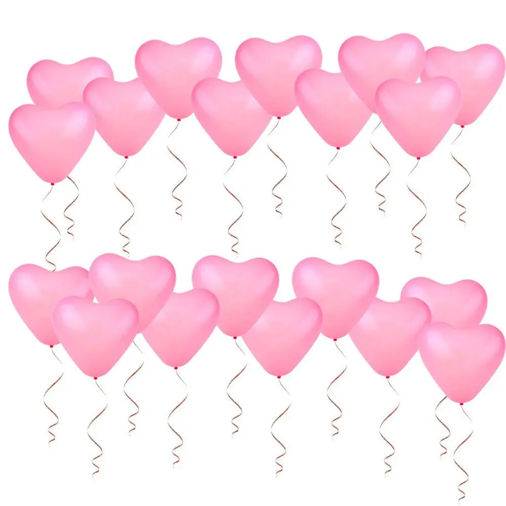 10 шт./лот романтический латексный Гелиевый шар в форме сердца 2 г надувной для