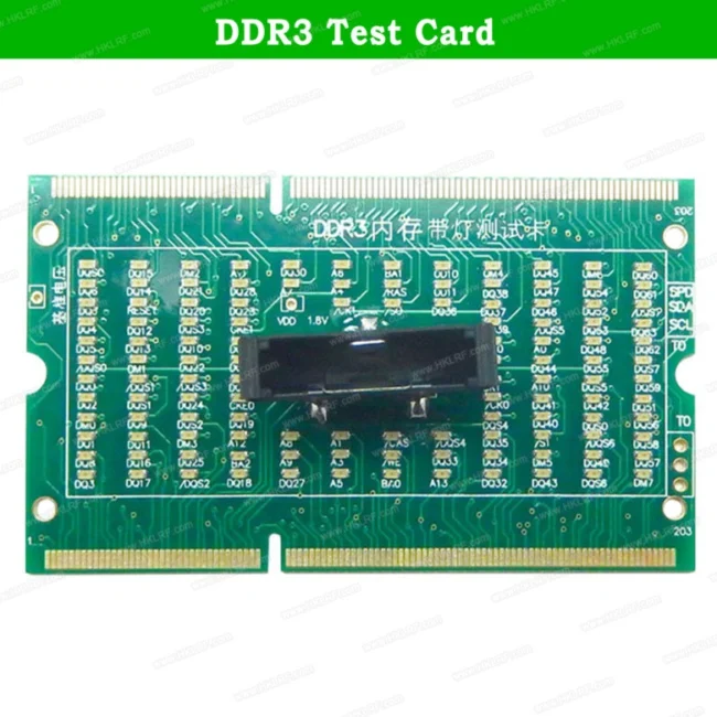 DDR3 Материнская плата ноутбука слот памяти DDR2/DDR3/DDR4 SDRAM SO-DIMM Pin Out ноутбук светодиодный карта-тестер - Цвет: DDR3