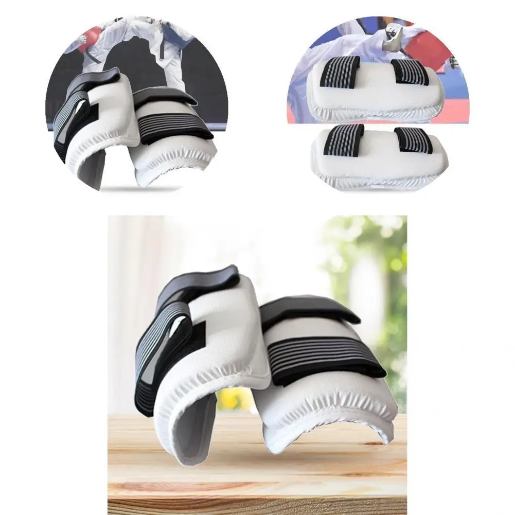 

2Pcs Elbow Support Sweat-absorbent Elbow Pad Taekwondo Protective Gear