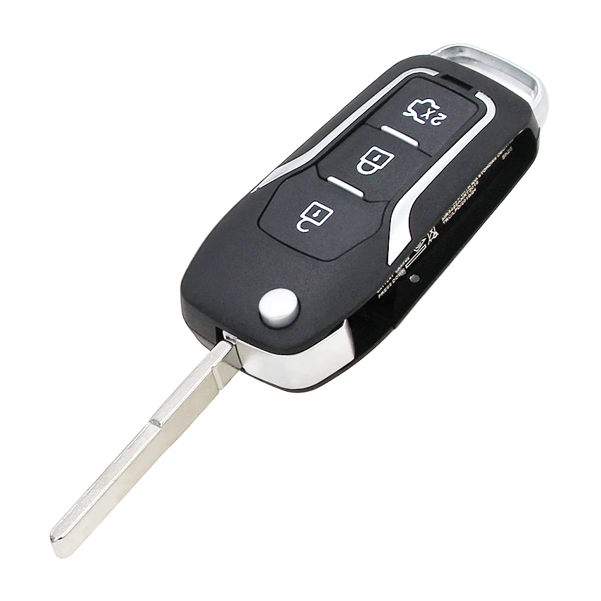 Модифицированный складной чехол с 3 кнопками и откидной крышкой для