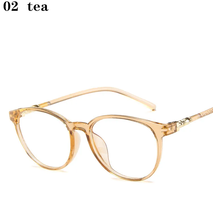 Новинка дизайнерское женское/Мужское стекло для очков es PC оптическое квадратное заднее защитное стекло es прозрачное черное стекло глаз синие линзы - Цвет оправы: 2