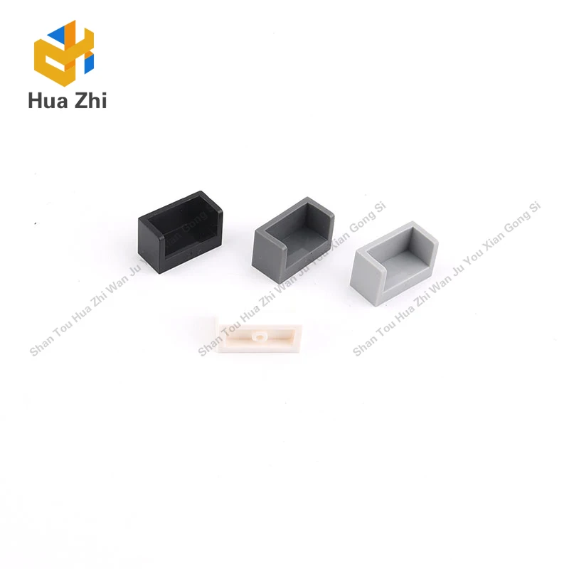 

10PCS 23969 Panel 1x2x1 with Rounded Corners and 2 Sides Building Blocks Parts MOC DIY Education Build Toys Brick