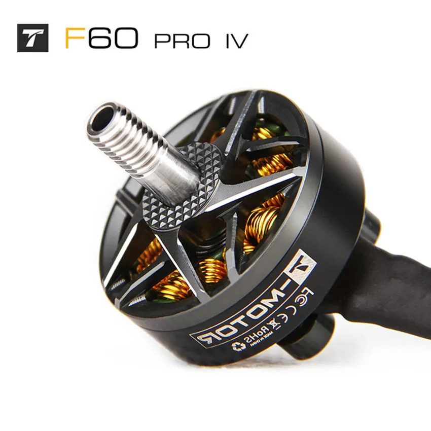 Т Мотор 4 осевой FPV гоночный причудливый скрещивающий двигатель F60 Pro IV 5 дюймовый