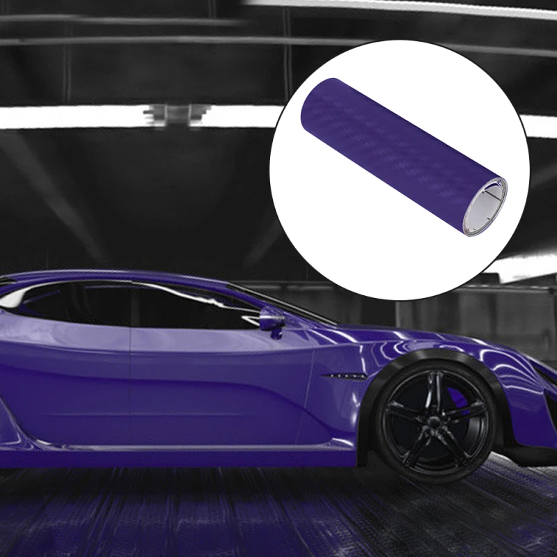 Автомобильные 3D наклейки из углеродного волокна цветная пленка для автомобиля