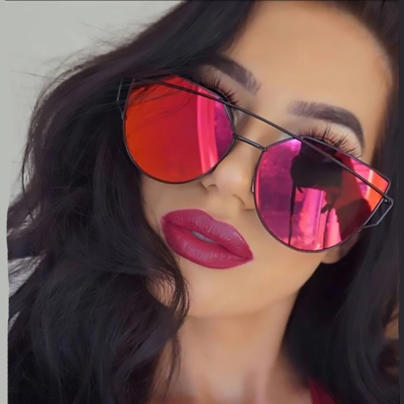 Очки солнцезащитные женские в стиле ретро пикантные модные солнечные очки