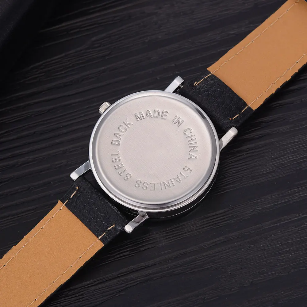 Женские кварцевые наручные часы 3 весы циферблаты с ремешком из искусственной