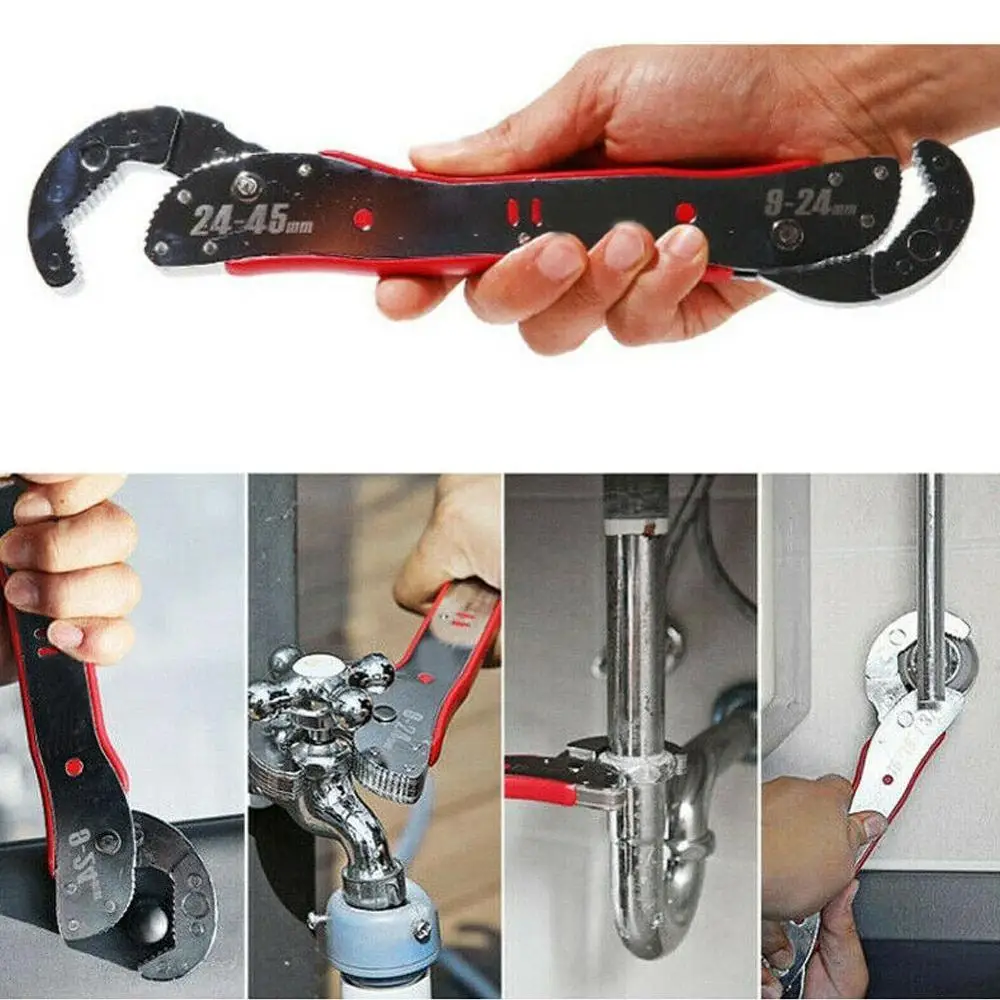 Регулируемый волшебный ключ Многофункциональный гаечный 9 45 мм универсальный