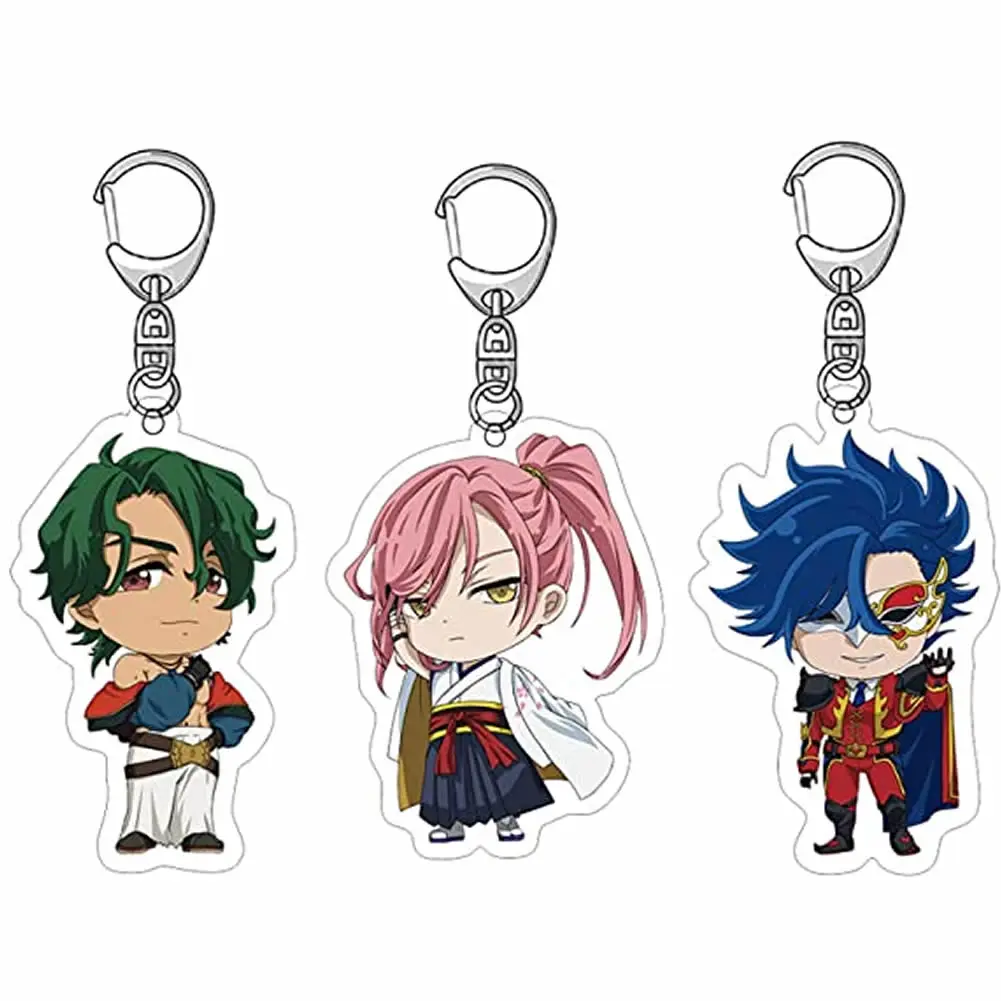 

CosNoble SK8 the Infinity Keychain Anime SK8 the Infinity Keyring Cosplay Langa Reki Miya Pendant 7PCS