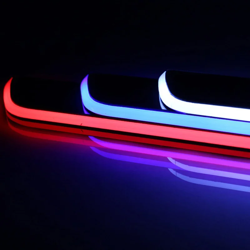 

Welcome Pedal Lights For Volkswagen VW Tiguan 2016 - 2018 Pedal car Door Sill Pathway Lamp led thresholds scuff plates Avante md