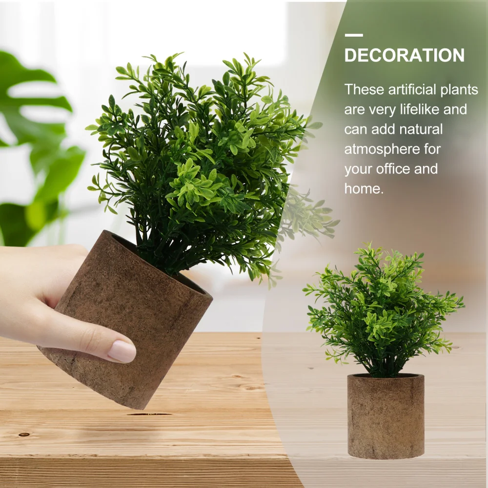 

Faux Green Plant Office Home Decor Display Simulation Flower Garden Greenery