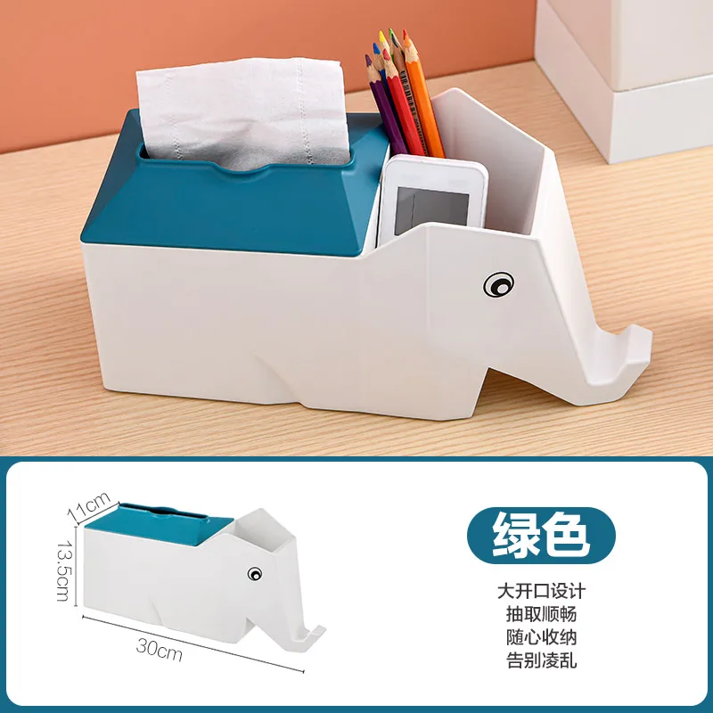 

Creative Multi-Functional Tissue Box Living Room Coffee Table Storage Box Home Paper Extraction Box Bedroom Girl Nordic Style