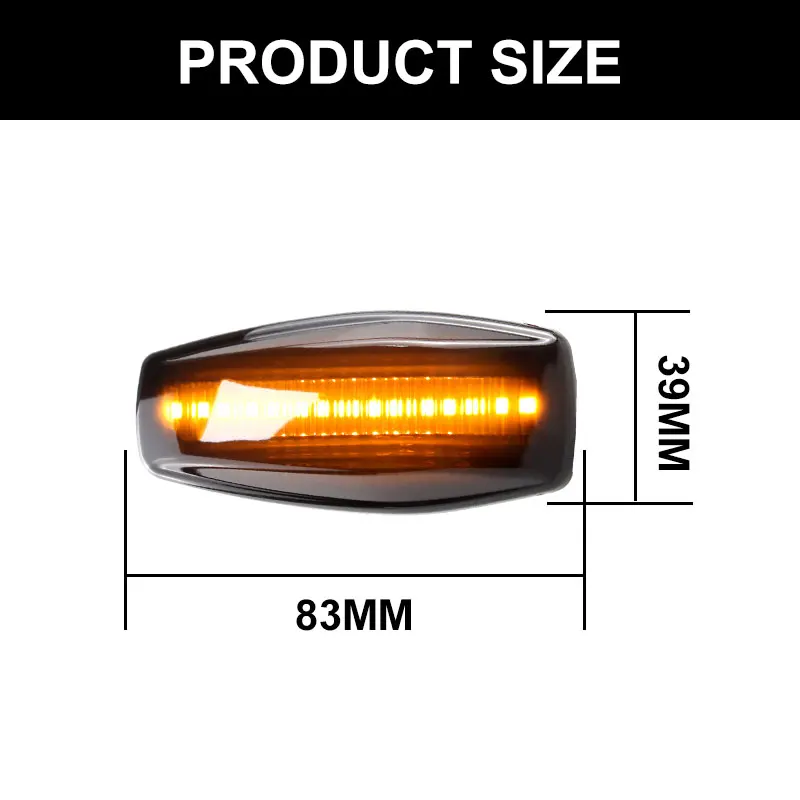 Для KIA Rio Sportage Sedona Picanto Morning Opirus Amanti Ggand Carnival MK3 Динамический мигающий указатель