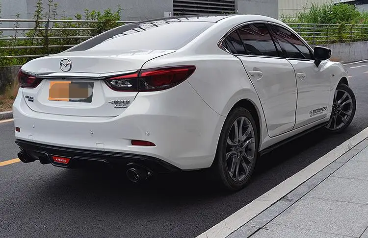 Для Mazda 6 Atenza ABS задний бампер диффузор защитные бамперы BTYS для 2014 2019 Комплект
