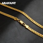 Ожерелье из серебра 925 пробы 5 мм 18 К с полными боковыми дорожками для мужчин и женщин, модные ювелирные изделия, подарки