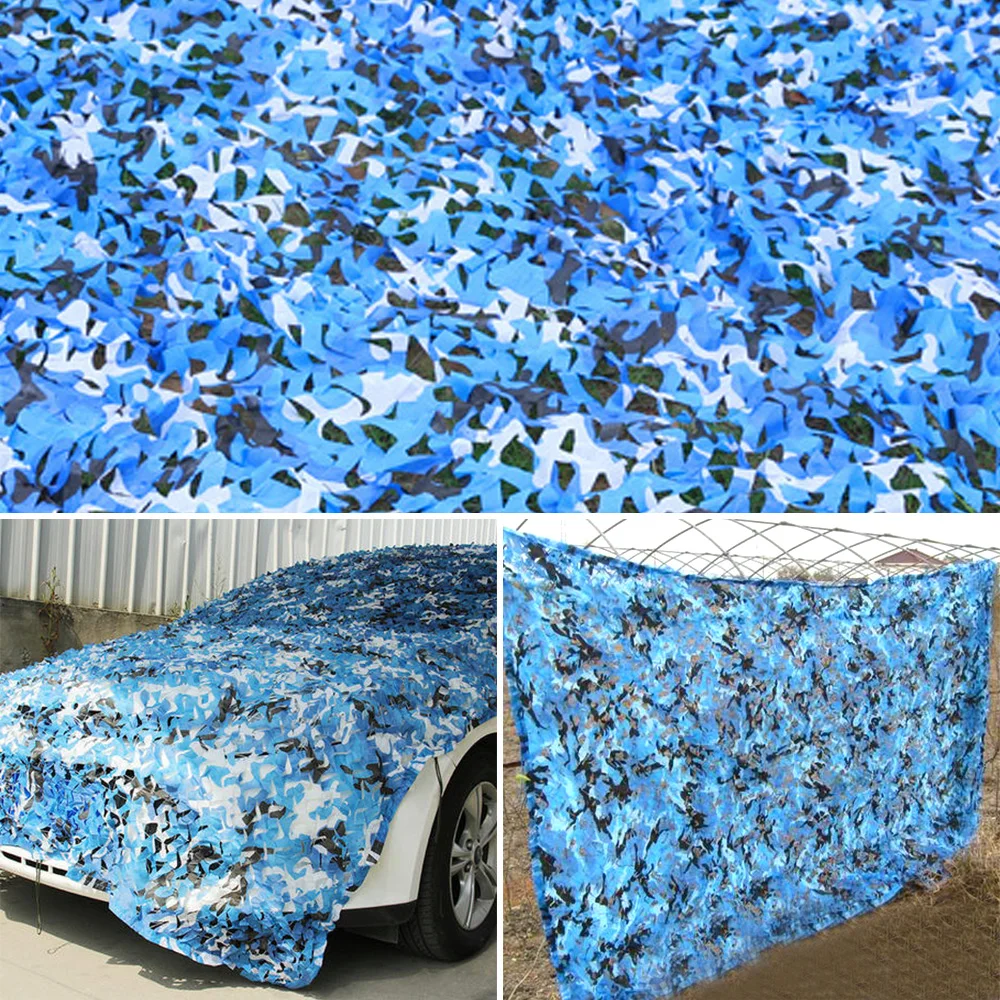 Военные рыболовные укрытия маскировочная сетка Океанский камуфляж солнечные