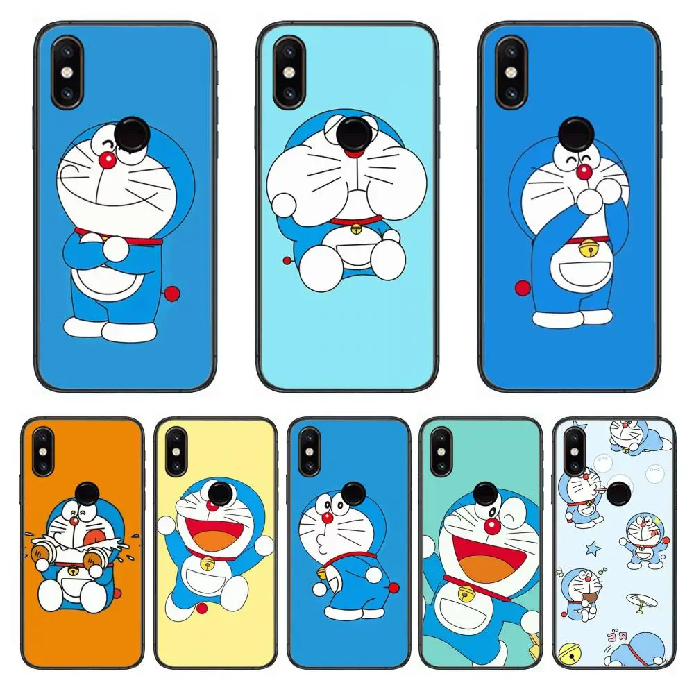 

Cat magic cute blue Phone Case For xiaomi M2 C3 X3 F2 Lite NFC 6 5 x Poco k30 Pro Anime Black Cover Silicone Back Pretty