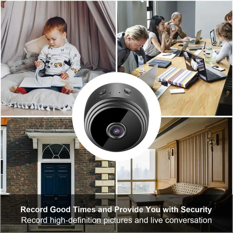 

Wifi Mini Camera Wireless 1080P HD Camera Night Version Voice Video Security Wireless Mini Camcorders A9 Security IP Web Camera