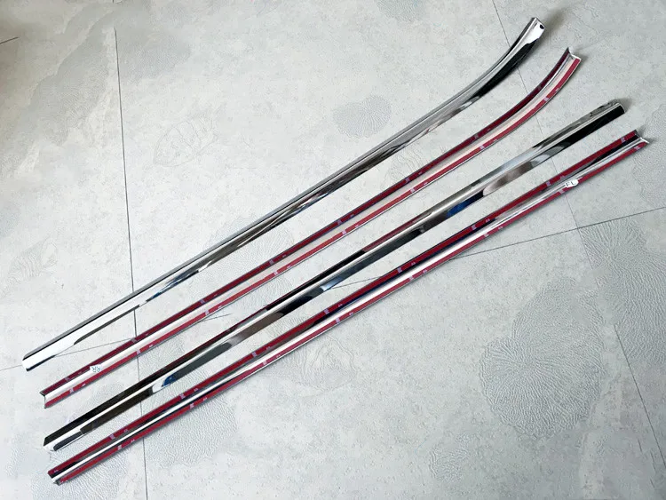 

For Hyundai I30 2009-2013 High-quality stainless car window decoration strip window layering anti-scratch protection car styling