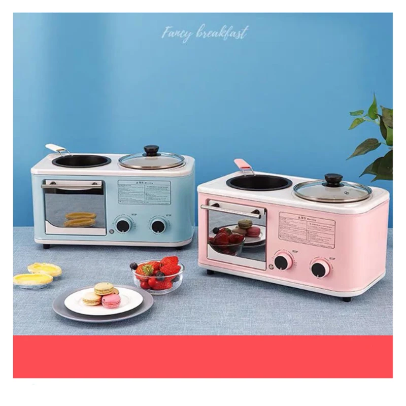 Изысканная и простая многофункциональная машина для завтрака печь сковорода