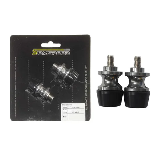 8MM Gray SEMSPEED CNC алюминиевые аксессуары для мотоциклов маятник Катушки слайдер для MSX 125 MSX125 CB1000R CBR650R CB650R CB650F CBR650F - Цвет: 8MM Gray