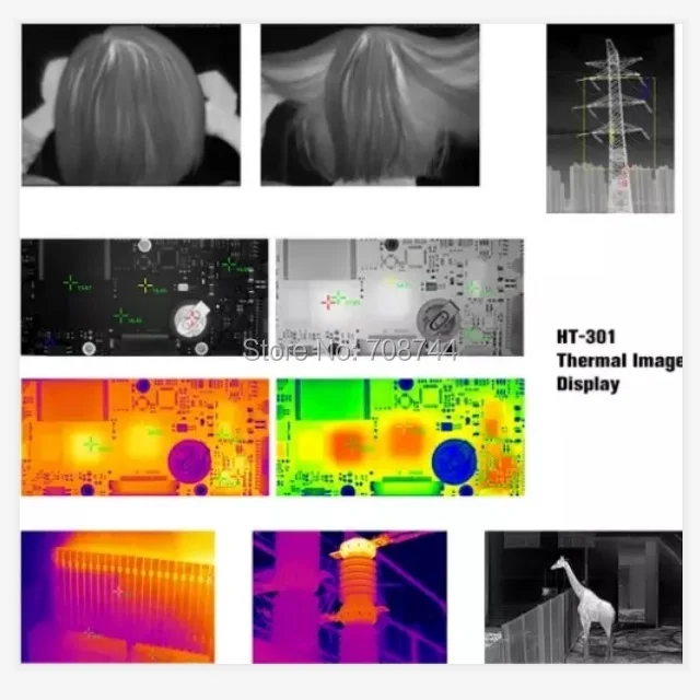 Мобильный телефон тепловизионная камера поддержка записи видео и фотографий для
