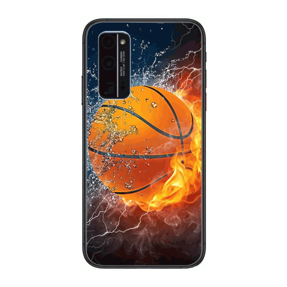 

Delicate Exquisite Phone Case Hull For Huawei Honor 8 9 10 20 30 A S Lite Pro 5g i Black Back Soft Cell Cover Pretty
