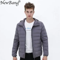 matt fabric ultra light down jacket men hooded winter mens down jacket windbreaker feather jacket man lightweight portable coat